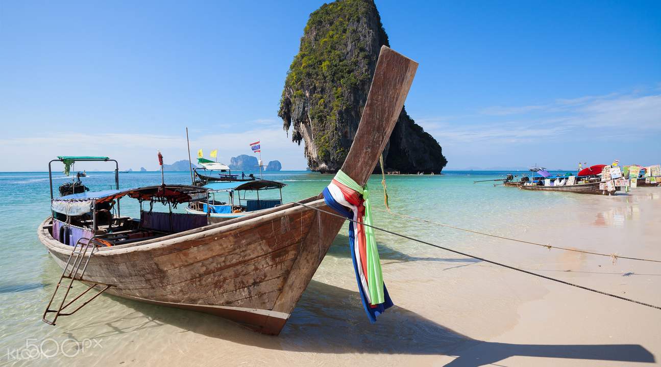 Boat in Koh Phi Phi Island