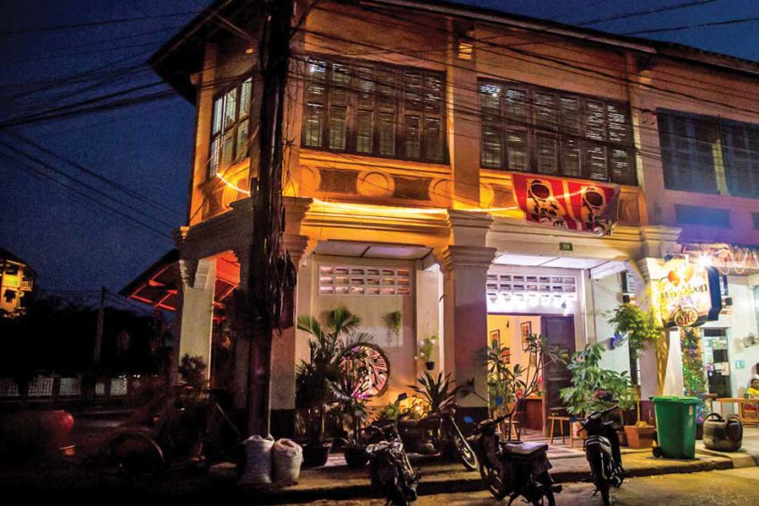 The architecture of Kampot