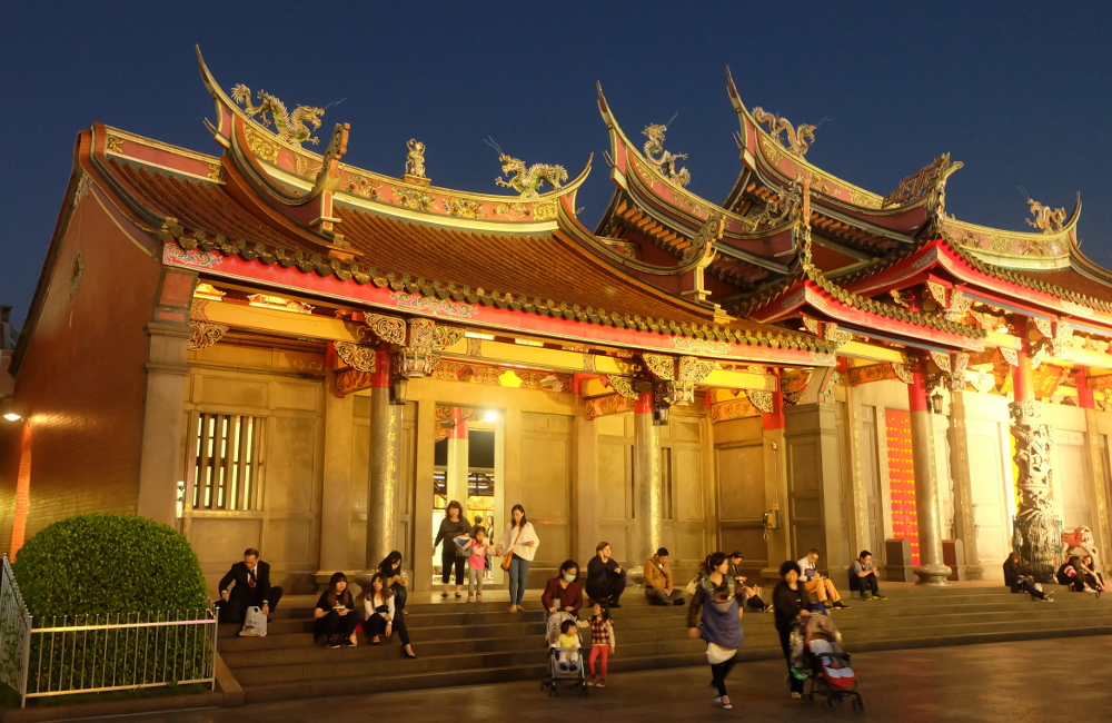 Longshan-Temple, taiwan