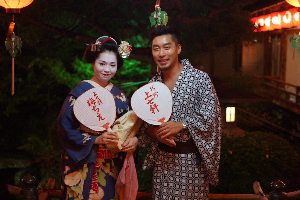 Kamishichiken Beer Garden,Kyoto2
