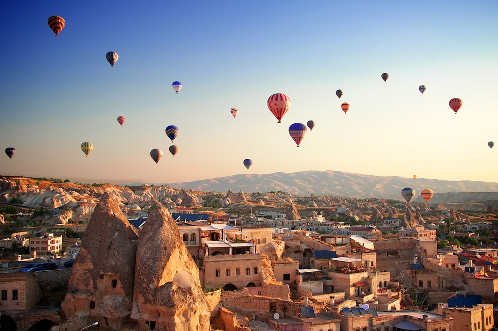 Cappadocia valley turkey