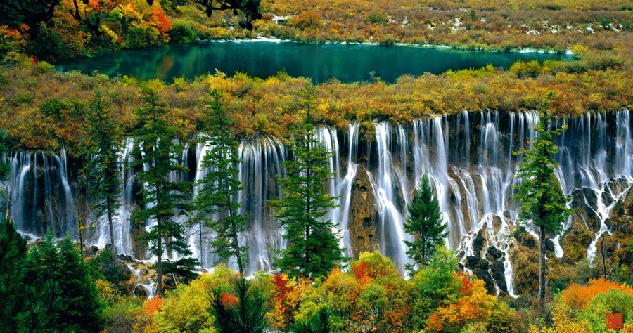 Jiuzhaigou autumn china (1)