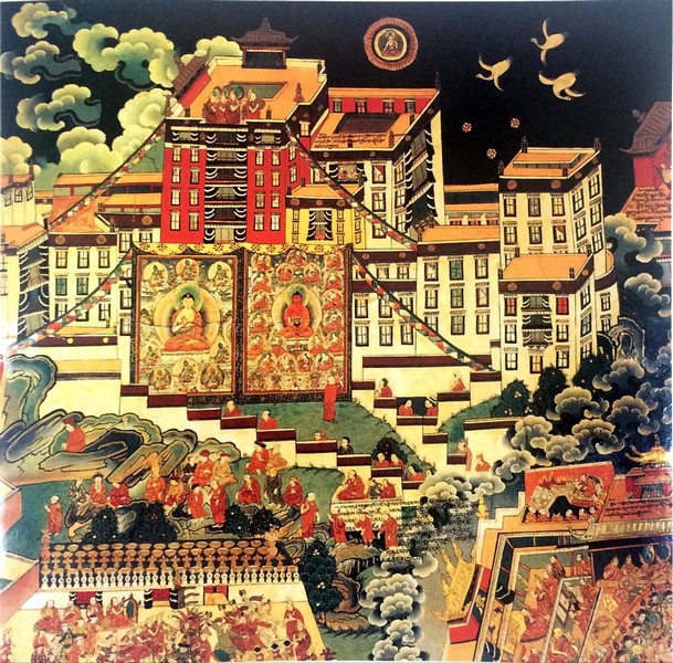 Mural art of Potala Palace
