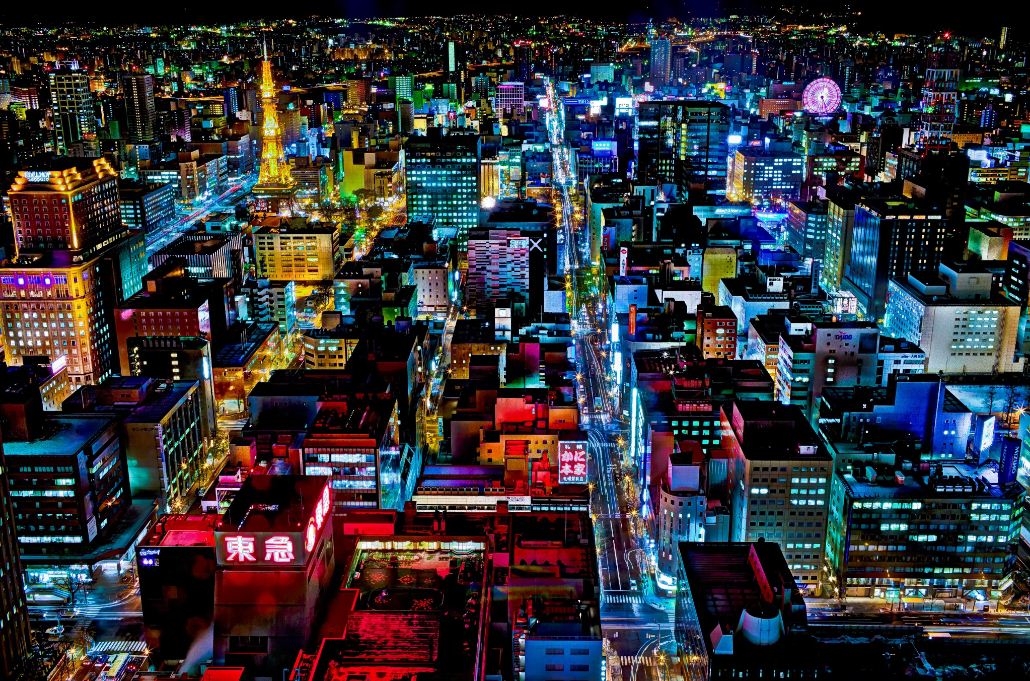 sapporo-night