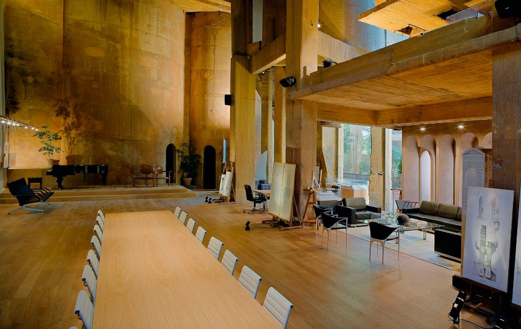 4La Fabrica Ricardo Bofill residence la fabrica barcelona (10)