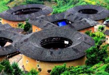 Explore Fujian Tulou — Inside of “inviolable” tulous of China Credit: Fujian tulou blog.