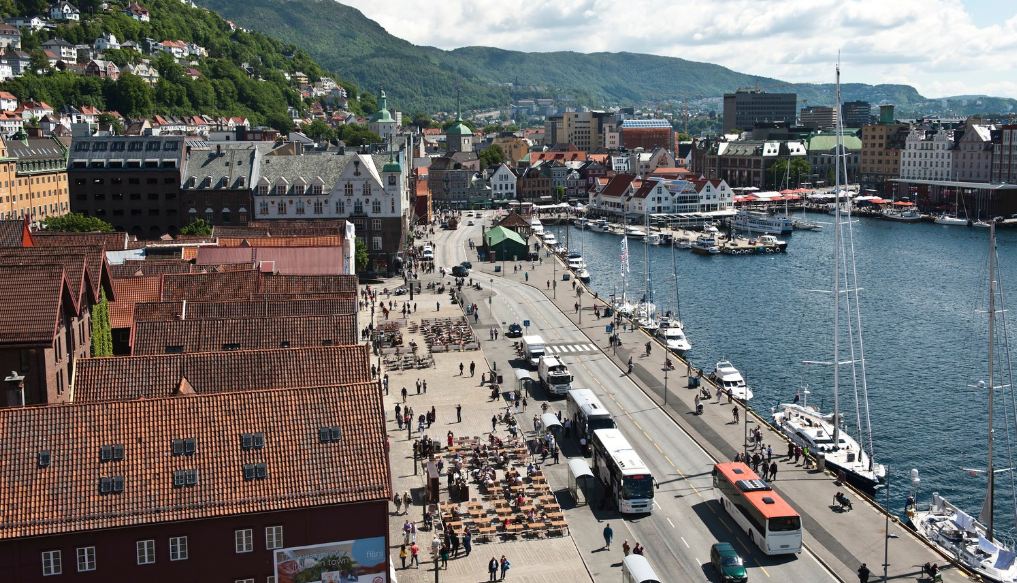 Bryggen harbor