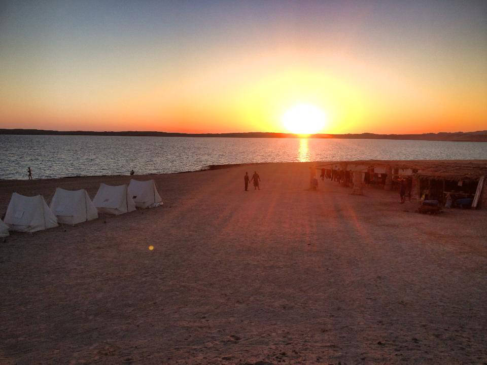 camping-drving-eagle-divers-red-sea-sharm-el-sheikh-ras-mohamed-national-park-sunset
