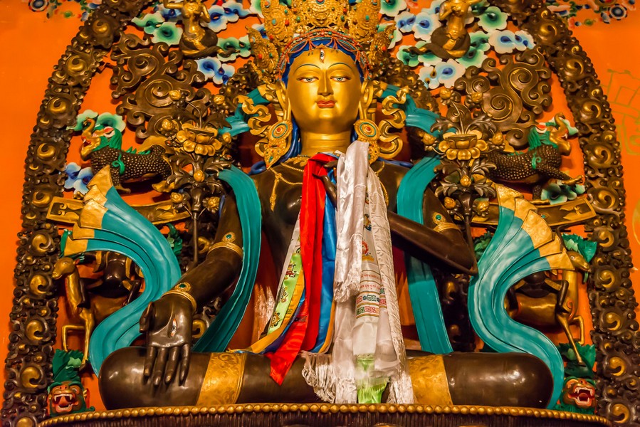 Litang-White Tara at Ganden Thubchen Choekhorling Monastery