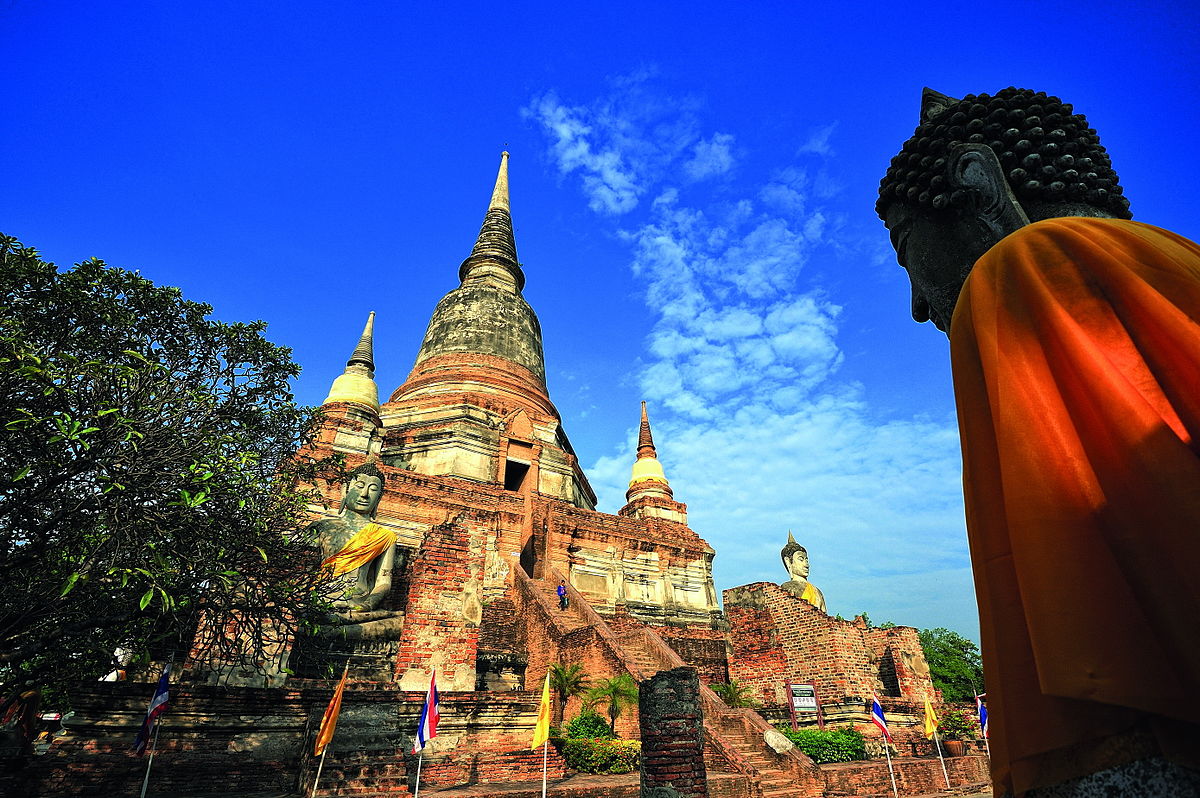 Ayutthaya_Wat_Yai_Chai_Mongkhon_Temples_Thailand