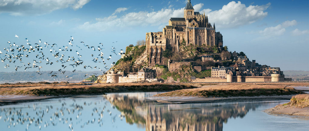Mont Saint-Michel church, France-3