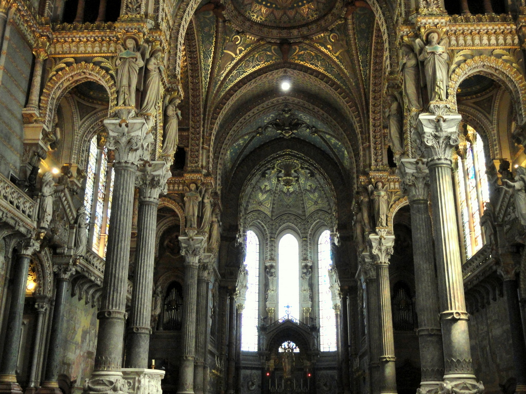 Notre-Dame de Fourvière, Lyon, France-14