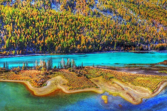 Xinjiang tarim river