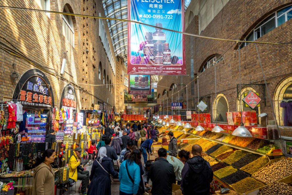 Urumqi Grand Bazaar, China