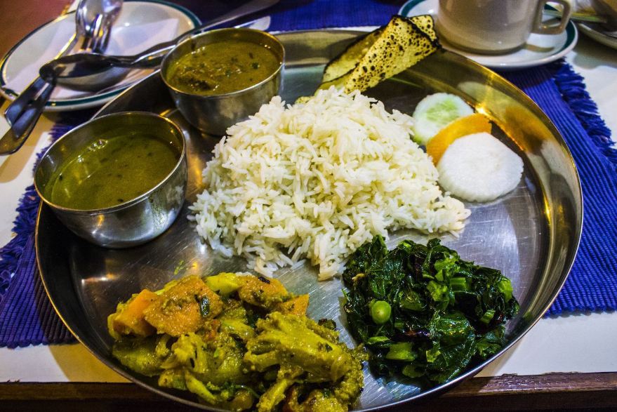 Dal Bhat in Nepal