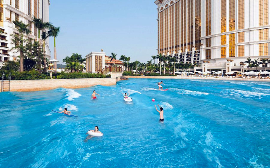 Grand Resort Deck at Galaxy Macau hong kong amusement park best amusements parks in hong kong