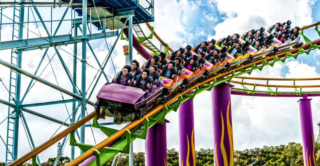 hong kong amusement park roller coaster