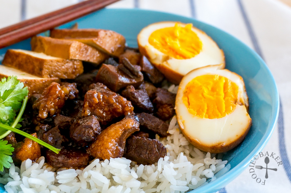 Taiwanese pork ragu on rice (lu rou fan) Rou-zao is a very specific and uniquely Taiwanese thing.