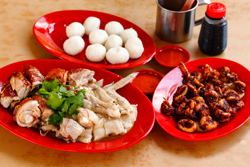 Chicken Rice Ball