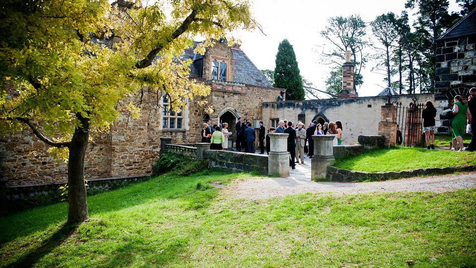 The Great Hall at Montsalvat in Eltham