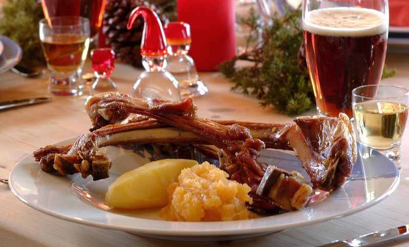 norway christmas dish Photo: best places to spend christmas in europe blog.