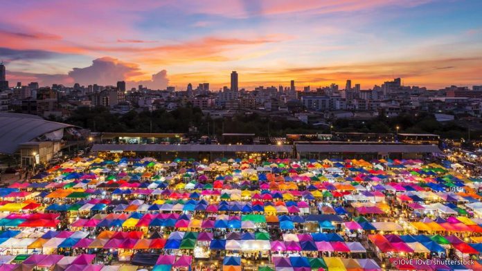 Chatuchak Weekend Market in Bangkok