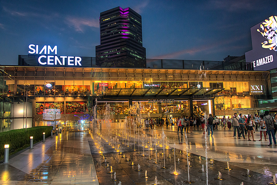 Siam Center shopping mall bangkok thailand