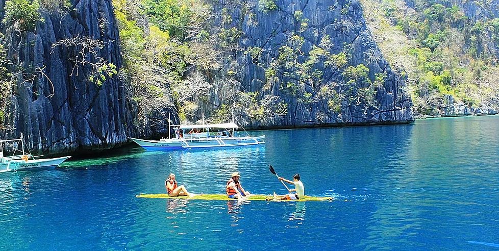 Coron island twin lagoon