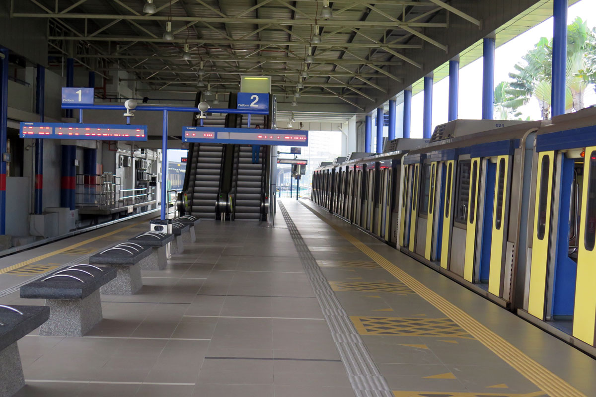 Ampang LRT station 2
