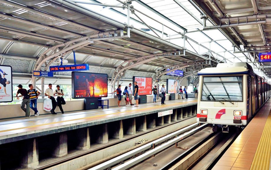 ampang-line-train lrt kuala lumpur rapidkl lrt route lrt kuala lumpur route kuala lumpur light rail transit