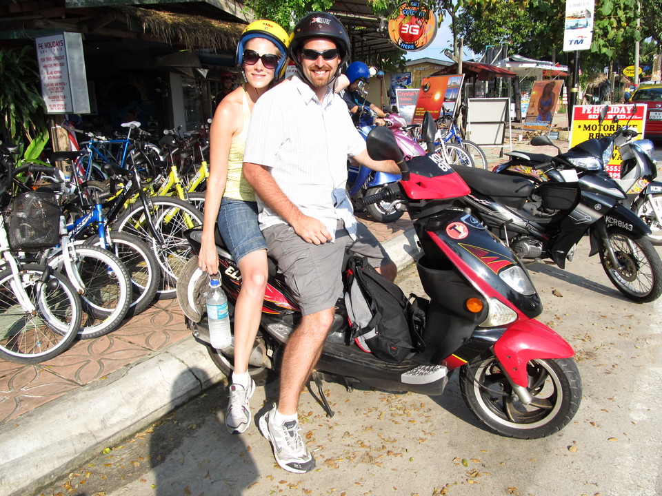 langkawi rent a motorbike