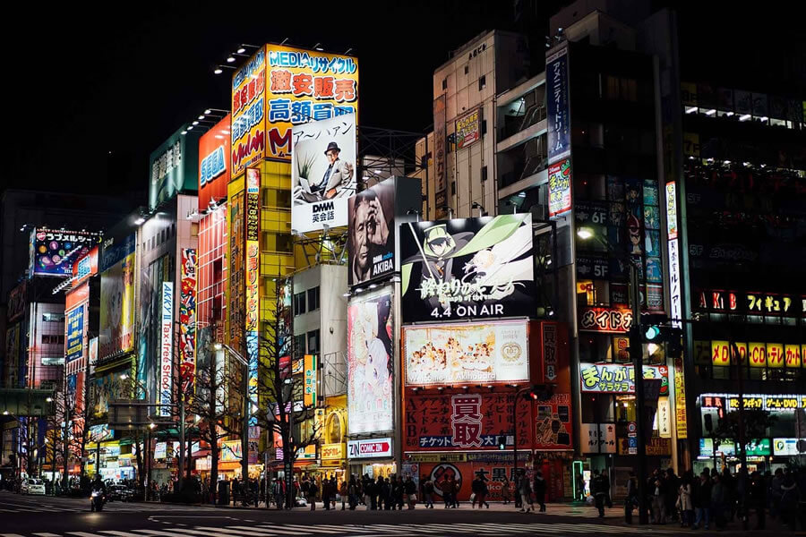 Akihabara-street-tokyo| best neighborhoods in tokyo for tourist