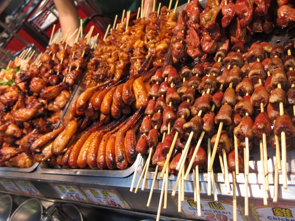 Kaohsiung food at XinJueJiang night market