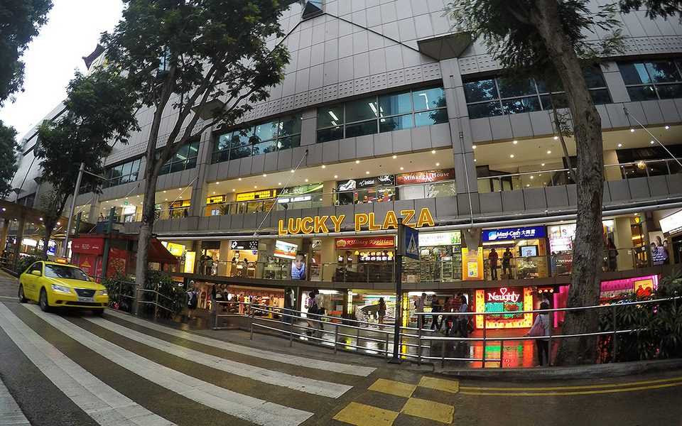 Lucky Plaza at Orchard Road