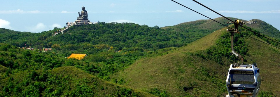 Ngong Ping 360 cable cars