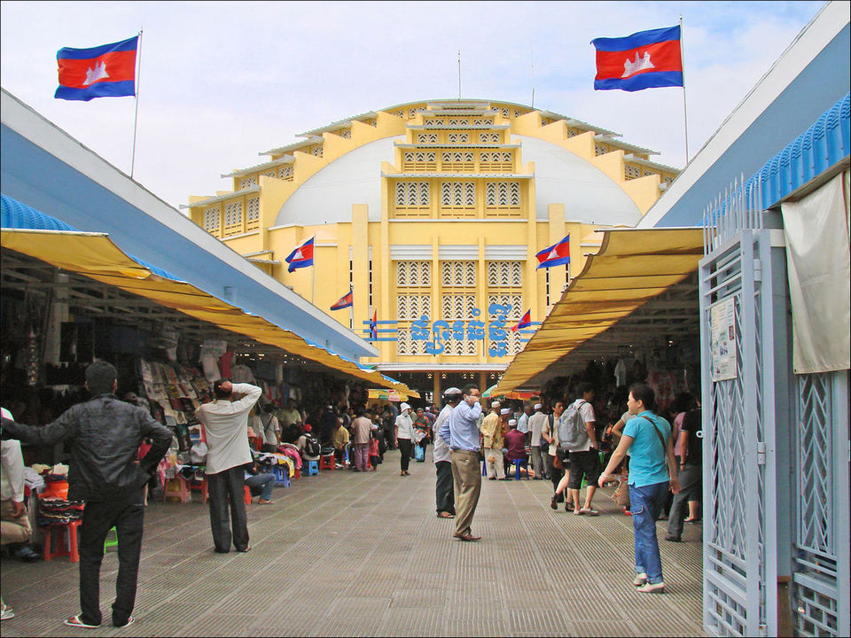Central Market/New Market in Phnom Penh