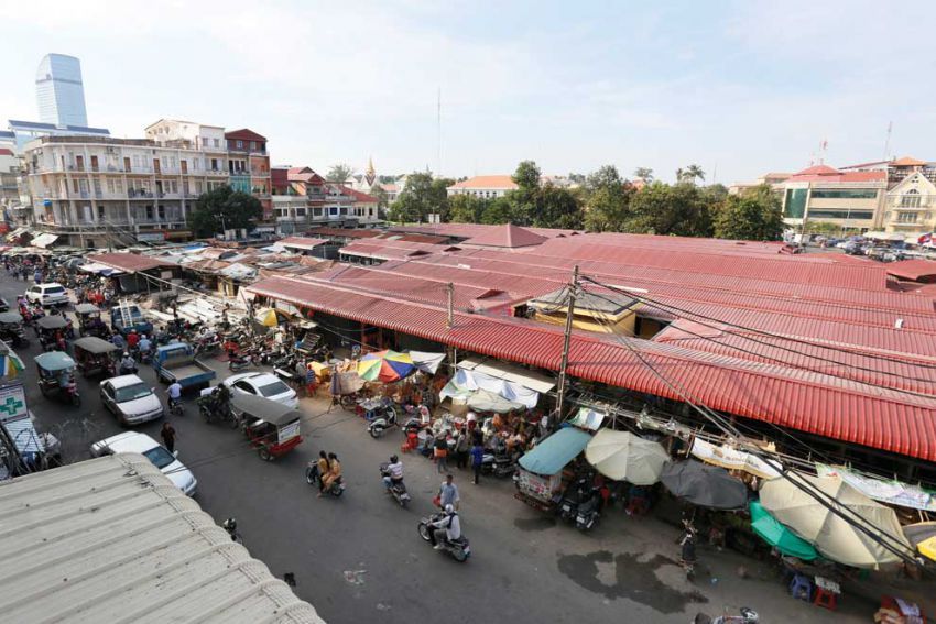 Old market in Phnom Penh
