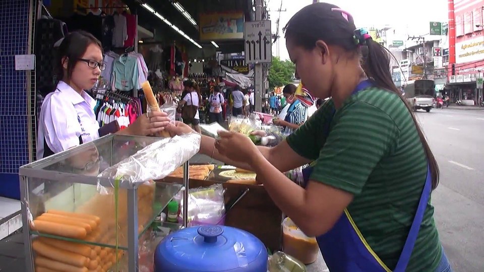 Thailand street food in victory monument