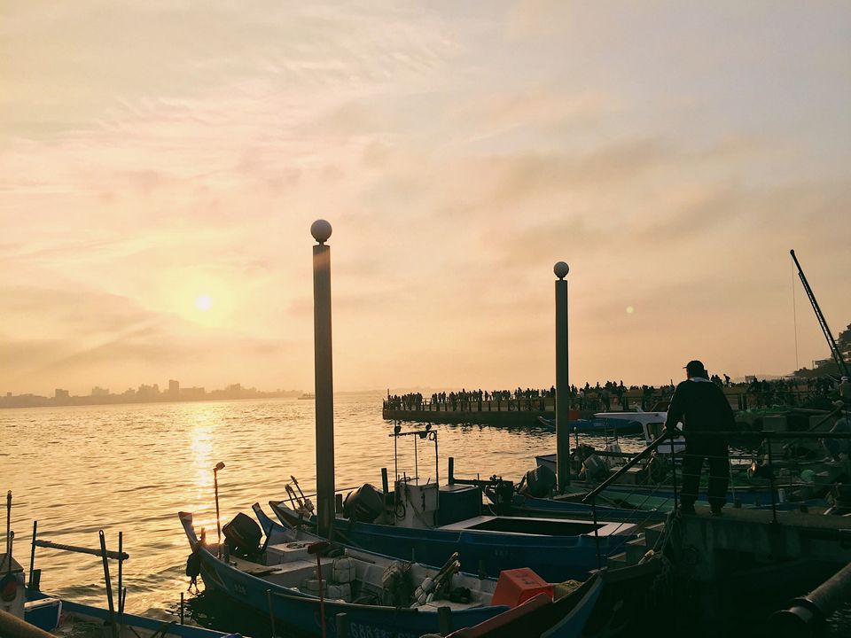 watch sunset-tamsui