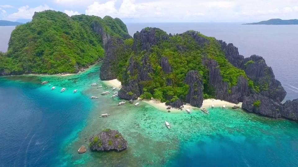 Shimizu Island (El Nido, Palawan) from above