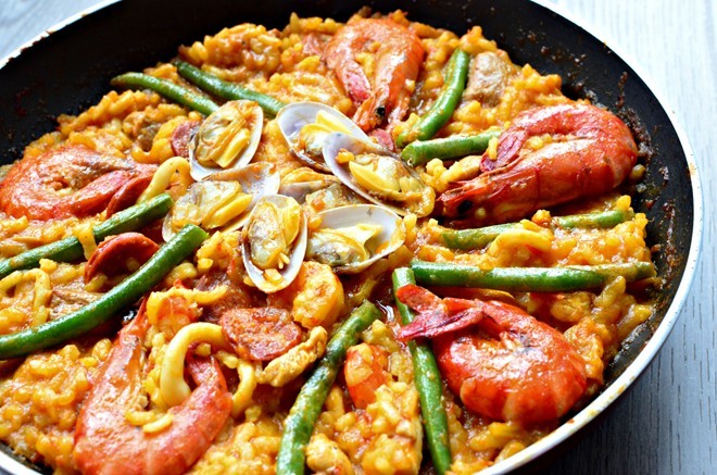 Paella rice chatuchak (8) chatuchak market food chatuchak food guide chatuchak food blog