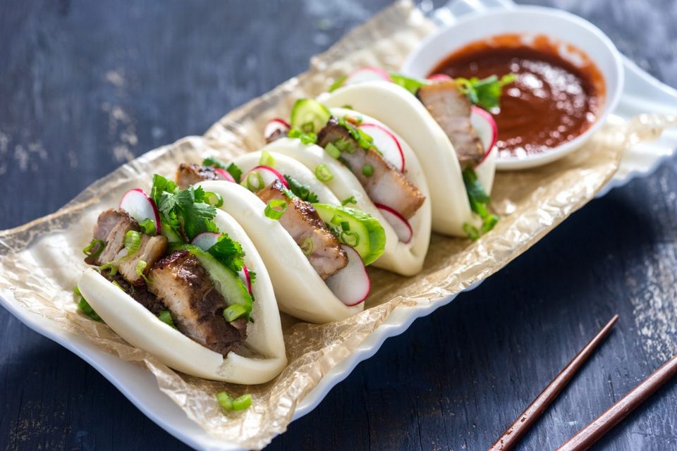Gua Bao - Taiwanese Pork Belly Steamed Buns