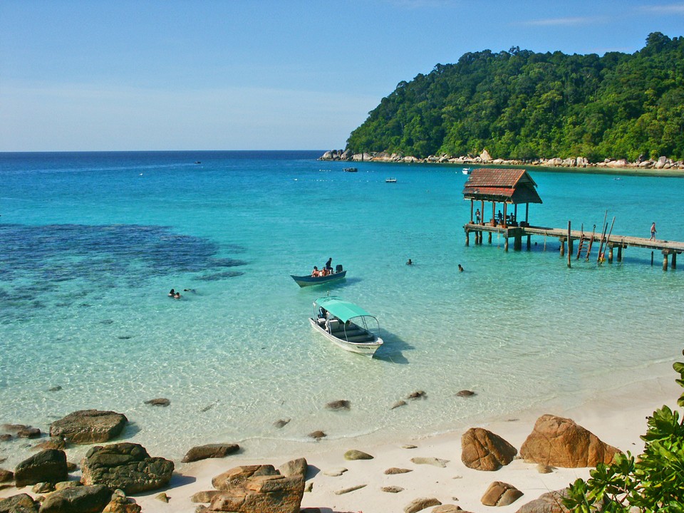 Terengganu is covered by beautiful beaches with warm and blue waters