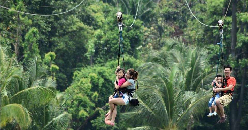MegaZip-singapore adventure activities in singapore outdoor adventure singapore extreme activities singapore