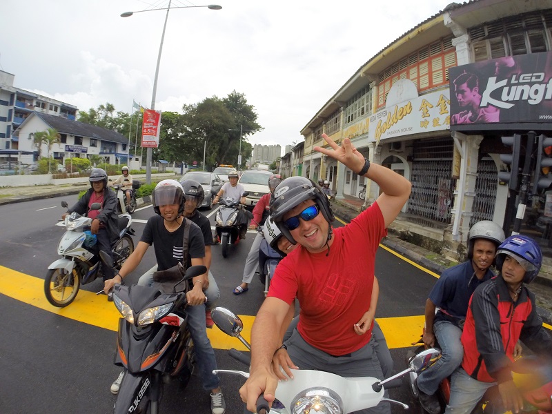 Renting a Scooter in Georgetown Penang