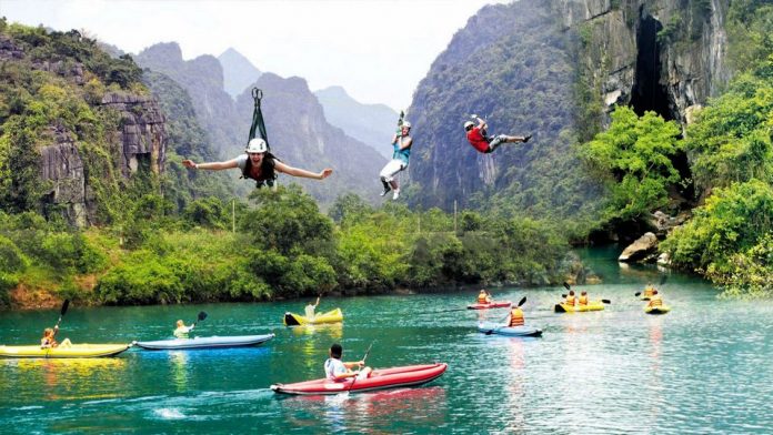 zipline-Phong nha ke bang-quang binh1