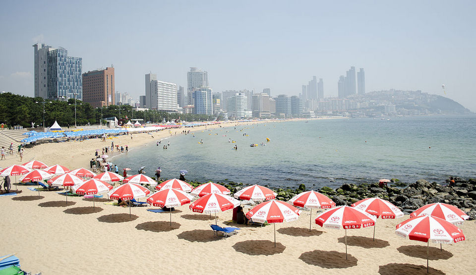 Haeundae Beach in Busan