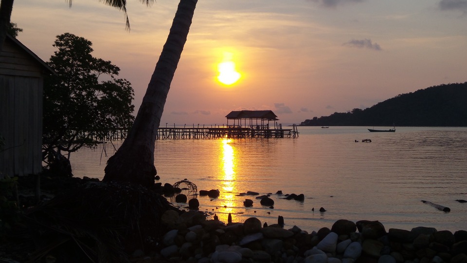 sunset in mpai bay 23