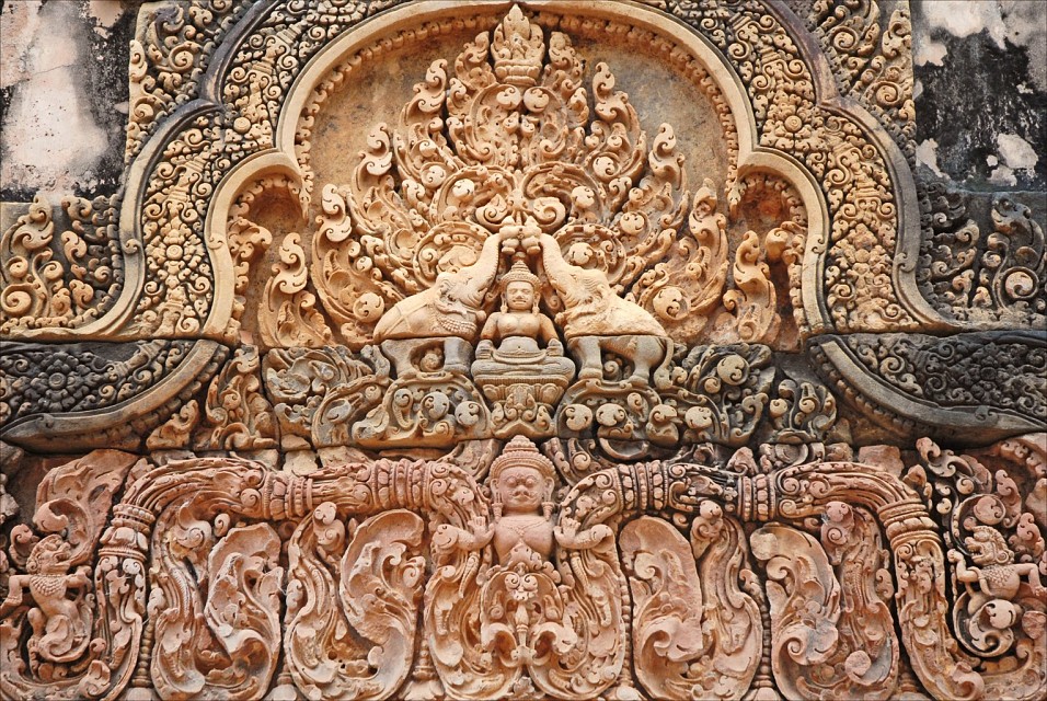 Lakshmi (Banteay Srei, Angkor) - Banteay Srei