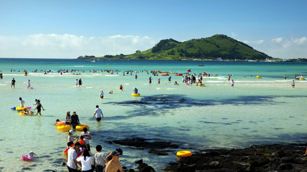 Jeju Island, known as the Hawaii of South Korea, is a popular holiday destination